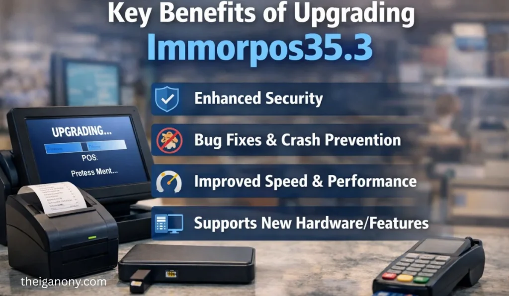 When Upgrading Immorpos35.3 to New Software