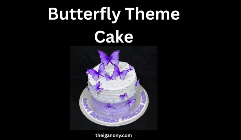 Butterfly Theme Cake