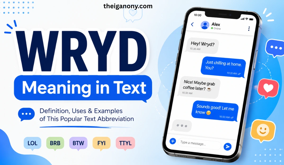WRYD Meaning in Text