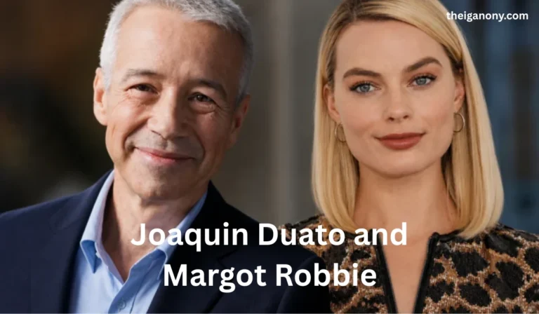 Joaquin Duato and Margot Robbie