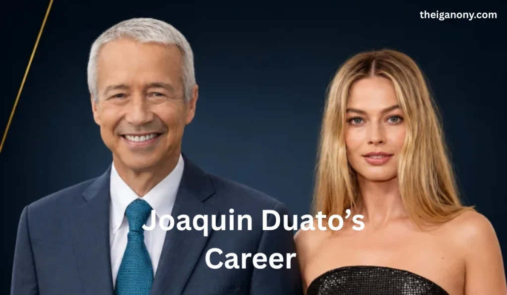 Joaquin Duato and Margot Robbie